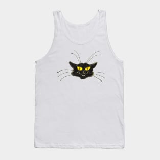 Long Whiskers Cat Tank Top